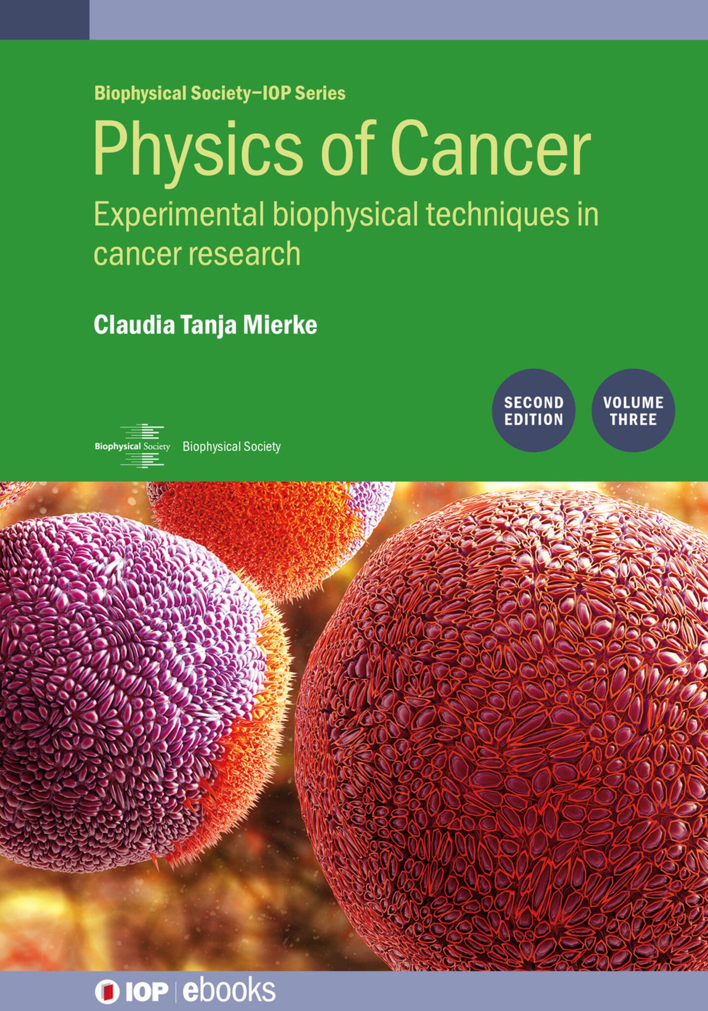 Cover image for Physics of Cancer, Volume 3 (Second Edition) ISBN 9780750331135